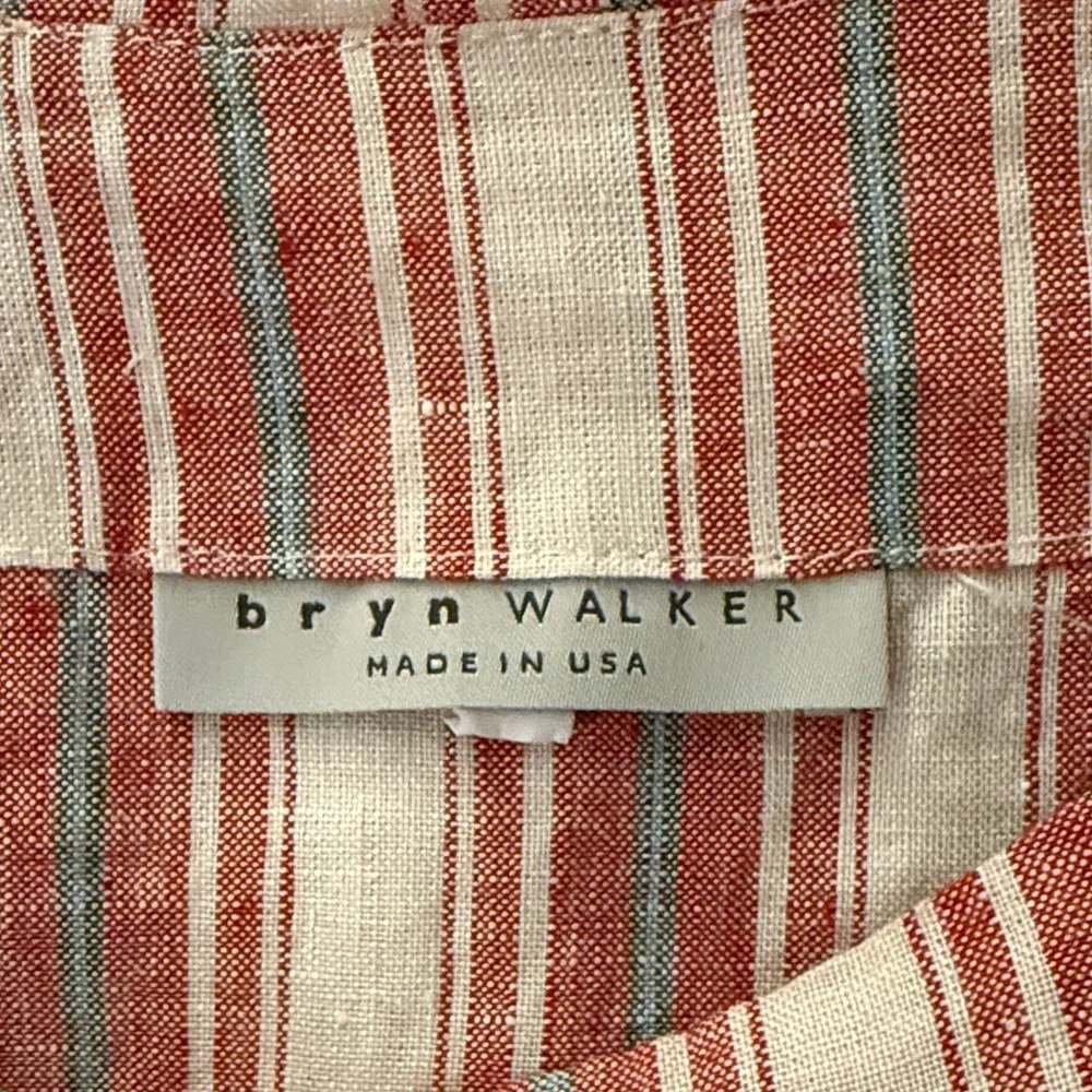 bryn Walker Striped Red and Cream Tunic - Picture 4 of 9